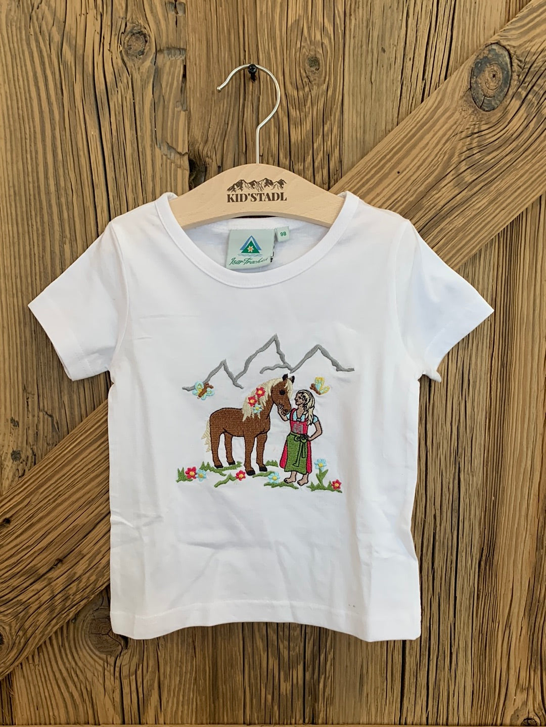 Kinder T-shirt mit Pferdemotiv